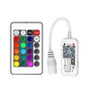 Controlador inteligente wifi RGBW de 24 teclas controlador de três modos wifi bluetooth 2.4G controle de voz por voz alexa