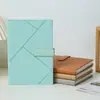 Caderno Personalizado de Couro Sintético Estilo Ins Criativo Acolchoado Bloco de Notas com Fecho Magnético Caderno Feito Sob Medida com Logotipo Imprimível