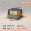 Lámpara de Poste Estilo Nuevo, Lámpara de Poste para Portón de Villa Alimentada por Energía Solar, Lámpara de Patio Exterior, Lámpara Superior para Poste de Valla, Luminaria de Poste Impermeable