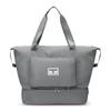 Bolsa Deportiva de Fitness para Distancia Corta Bolsa de Viaje con Separación Seco y Húmedo Bolso de Mano de Gran Capacidad Bolsa para Tablas Bolsa de Almacenamiento para Equipaje al Aire Libre