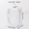 Bolsa para Bebé de 13 cm Bolsa con Colgante Transparente Cuadrada de PVC Bolsa para Guardar Muñecas Bolsa de Dolor de Muñeca de Juego Moderna Muñeca Pequeña Bolsa con Colgante