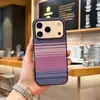 Coleção Adequada para Série Apple 18 Case Magnético para Celular Padrão Fibra de Carbono Kevlar iPhone 17Pm Case Liso Anti-Queda