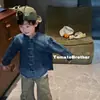[Estilo Broma Juguetona] Gorra de Pico de Pato para Niños 2025 Primavera/Verano Nueva Ligera Versátil Versión Coreana Gorra de Béisbol