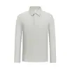 Otoño 260g 50 piezas algodón modal felpa de escalera solapa polo, camiseta de solapa de negocios corporativos, ropa de trabajo con bordado