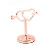 Cupido Corazón Doble Portatarjetas de Comida Pinza para Tarjetas de Comida Hotel Restaurante Boda Número de Mesa Tarjeta de Mesa Pinza para Tarjetas de Asiento Comida en stock