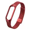 Adequado para Pulseira Xiaomi Mi Band 5/6 Fivela Milanese Pulseira de Aço Inoxidável Fivela Elástica Caixa de Metal Pulseira Mi3/4