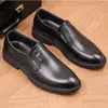 Zapatos de Piel para Hombre, Vestimenta Formal de Negocios, Patrón Tallado Brogue, Zapatos de Oficina Estilo Británico, Zapatos Casuales para Hombre, Piel de Vaca de Primera Capa