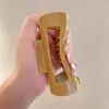 Pinza Suave de Silicona, Pinza Grande para el Cabello Femenina en la Parte Posterior de la Cabeza, No Irrita la Cabeza, Diadema Pinza de Tiburón Suave de Alta Calidad, Diadema Pinza para el Cabello