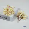 Producción de Tocados Étnicos Artificiales de 16 Puntas Pintura al Óleo Hortensia Guirnalda Estilo Europeo Arreglo Floral Ramo de Novia Producción