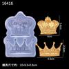 Espelho diy Drip Molde Chaveiro Pingente Pequena Árvore Coroa Contas com Furos Joias Material Acessórios Molde Decorativo