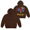 Sudadera con capucha de calle alta Travis Scott Travis Scott Owl Pharaoh