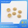Suporte de flor oco cor dourado KC pendurado com retenção de cor espessa feito à mão antigo acessórios DIY pulseira miçangas pulseira suporte de flor cordão de pulseira