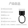 Anillo de esponja para tatuaje semipermanente, taza de plástico desechable, anillo de dedo de color, soporte para taza, herramienta flotante para labios y tatuaje de cejas