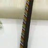 Cinta para Suegra de 1 cm Textil del Hogar Cojín Cuerda de Ribete Intercolor Tira de Dobladillo Cinta Jacquard