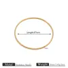 Pulsera Apilable de Acero de Titanio Estilo Lujo Ligero Brillante, Gypsophila de Gama Alta para Mujer, Pulsera de Diseño de Nicho de Moda, Se Puede DIY