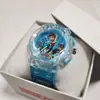 Reloj Wang Wang equipo reloj luminoso reloj de dibujos animados reloj infantil digital completo reloj de primaria reloj electrónico para hombres y mujeres