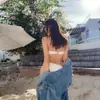 Novo Biquíni de Praia Amazon Sling Love Split Europeu e Americano Sexy de Alta Qualidade para Mulheres