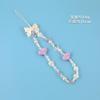 Estilo ins Coreano Cadena para Teléfono Móvil de Amor Park Choi-young/Jin Zhini Cadena Corta de Perlas para Chicas Colgante Personalizado