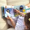 Libro de Fieltro Personalizado Montessori Niños Educación Temprana Juguetes DIY Libro de Tela Silencioso para Bebé Juguete Estéreo 3D Libro de Tela para Bebé