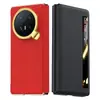 Aplicable a Funda para Teléfono Honor Magic V6 con Soporte de Lente, Flip con Ventana Inteligente, Cuero Anti-caídas, Plegable, Funda Protectora