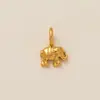 Colgante de Dibujos Animados de Animales 18K Básico para Bricolaje Acero Inoxidable Electroplateado al Vacío Color Dorado Cadena Ajustable de Conservación Color Europeo y Americano Accesorios