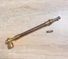 Nueva Vintage Madera Maciza Cuatro Vías Tubería Recta Cobre Puro Pipa de Tabaco Doble Uso Filtro Varilla para Fumar Boquilla Latón Pipa de Tabaco Seco