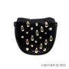 Golf Golden Skull Remache Funda Palo Madera Empuje Funda Palo 1/3/5/UT Palo Madera Protección Cabeza Semicircular Forma L