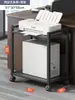 Estante de Almacenamiento para Impresora de Oficina Base Móvil de Pie Gabinete de Almacenamiento Soporte para Host de Computadora Caja Soporte