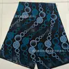 Tecido estampado em cera Ankara africano feito sob medida, 100% poliéster, 90-110g, usado para uniformes escolares e roupas
