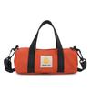 Nova Bolsa Transversal de Ombro Feminina Bolsa de Mão Ins Casual Popular Tecido de Nylon Estilo Coreano Bolsa Cilindro para Mulheres 2024