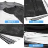 Traje Casual Tie-Dye para Hombre, Atuendo Elegante de Verano, Conjunto de Dos Piezas para Adolescentes, Conjunto Holgado de Pantalones Cortos de Manga Corta
