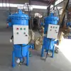 Máquina de Limpeza e Descontaminação Qiancheng, Filtro de Retrolavagem, Fluxo Direto Vertical de Abertura Rápida, Sedimentação por Gravidade, Azul