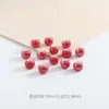 Pulsera de Macarrón con Cuentas Cerámicas Galvanizadas Accesorios DIY Pulsera de Cuentas Sueltas Redondas Coloridas Material para Ropa Cuentas de Porcelana Al por Mayor