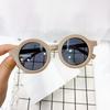 Óculos de sol vintage infantis óculos foscos para pais e filhos novos 1-8 anos óculos de sol decorativos para bebês óculos de sol infantis da moda