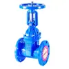 Válvula Gaveta Z41X-16Q com Haste Exposta, Válvula Gaveta Flangeada de Vedação Macia com Vedação de Assento Elástico para Abastecimento de Água e Engenharia de Incêndio