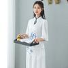 Xinzhi Yicai salón de belleza ropa de trabajo para mujer hanfu modificado estilo chino masaje de pies limpieza de oídos ropa de trabajo para club de salud 2869