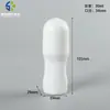 Frasco Rolo 50ml Frasco Dispensador Líquido Antiperspirante Frasco Aplicador Desodorante 30ml Frasco Rolo Plástico
