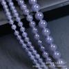 6 8 10 12 mm Jade de Hetian Jade Púrpura Ahumado Cuentas Redondas Cuentas Sueltas Pulsera DIY Collar Borla con Cuentas Cuentas Espaciadoras