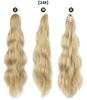 Peluca de Cola de Caballo para Mujer Cabello Largo Clip Pequeño de Agarre Rizos Ondulados Cola de Caballo Alta Verano Simulación Natural Cabello Largo Rizado Postizo