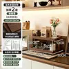 Estante de almacenamiento de escritorio, estante de almacenamiento multicapa para bocadillos, juguetes, libros y libros ilustrados, organizador de almacenamiento para estudio y oficina
