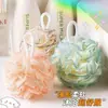 Bomba de baño de lujo, no suelta pelusa, súper suave, para frotar la espalda, diseño lindo, perfecta para mujeres, crea abundante espuma, bomba de baño para niños, toalla de baño exfoliante