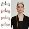 Dropshipping Artículos Pequeños al Por Mayor: Diadema Corona de Cristal con Pedrería Plata Oro Claro Accesorio para el Cabello para la Boda de la Novia