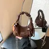 Bolso Transfronterizo Tipo Bollo para Mujer 2026 Otoño Nuevo Estilo Moderno Elegante Sencillo para el Trabajo Bolso de Hombro Único Cruzado