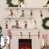 Set transfronterizo de Amazon de adornos para árbol de Navidad, adornos acrílicos de Navidad, decoración de sala de estar, colgantes de duende de Navidad