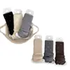 Zapatos Algodón Calentadores de Pierna para Niños Otoño Invierno Calcetines con Volantes de Perla Estilo Coreano Ins Chica Ropa Exterior Calentadores de Pierna de Lana Tejida para Pantorrilla