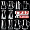 Dispensador de Baijiu de Vidrio Engrosado Olla de Vino Jarra Pequeña para el Hogar Decantador de Licor para Restaurante Copa de Vino Pequeña