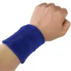 Tecido atoalhado Munhequeira esportiva protetor de fitness basquete tênis badminton bandagem para entorse homens e mulheres treinamento de força absorvente de suor
