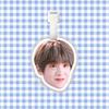 Etiqueta de equipaje Huang Minghao, tarjeta de embarque, mochila escolar, colgante, adornos colgantes, compatible con el mismo estilo de TikTok