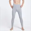Calzoncillos largos para hombre pantalones de algodón puro y lana línea base pantalones pantalones 2024 nuevos pantalones cálidos otoño e invierno pantalones sencillos