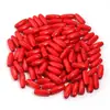 Contas de Madeira Coloridas em Formato de Basebol de Bordo Pingente DIY Acessórios para Bolsas e Joias Contas de Madeira Ovais Contas Soltas Venda por Atacado